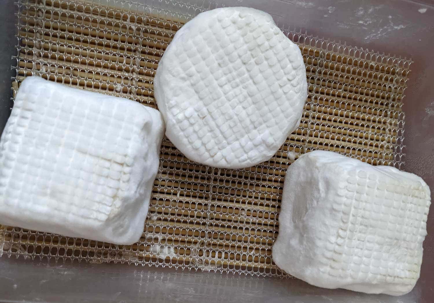 Mağaradan yeni çıkmış camembertler.